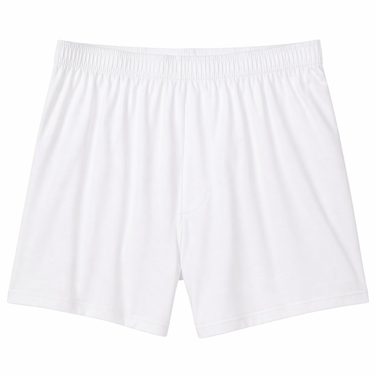 48 Bulk Mens Cotton White Boxer Shorts Size 6x Large