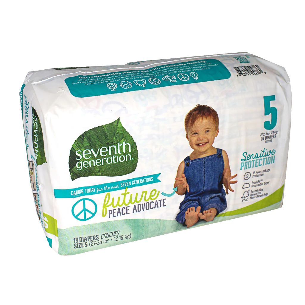 Price of a store case of diapers