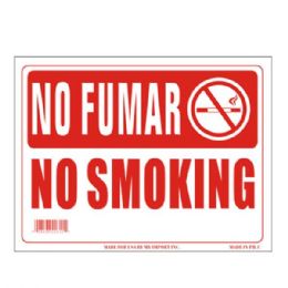 96 Bulk Sign 9in X 12in No Fumar (no Smoking Spanish)