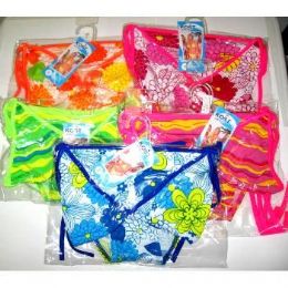 48 Bulk Ladies 2pc Bikini Swim Suit Packed On Hanger