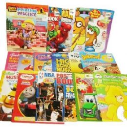 100 Bulk Licensed Coloring Books/activity Books