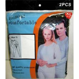 48 Bulk Mens 2 Piece Thermal Set