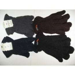 120 Bulk Mens Flecce Winter Gloves