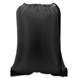 60 Bulk Value Drawstring Backpack In Black