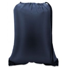 60 Bulk Value Drawstring Backpack Navy