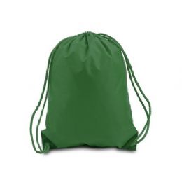 60 Bulk Drawstring Backpack - Forest