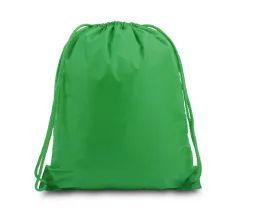 60 Bulk Drawstring Backpack - Kelly