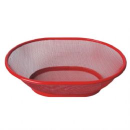48 Bulk Basket Mesh Color Oval