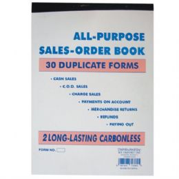 120 Bulk Duplicate Sales Book 30 Sheet (120/cs)