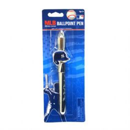 48 Bulk Clip Pen Die Cast Ny Yankees