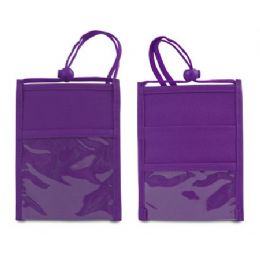 200 Bulk Badge Holder In Purple