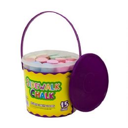 24 Bulk  Jumbo Color Chalk (15/bucket)