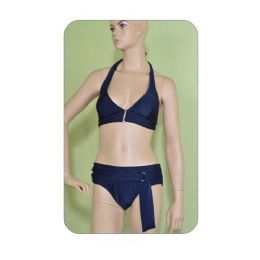72 Bulk 2 Piece Solid Swimsuit Set