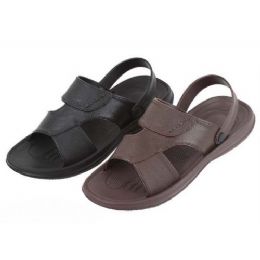 36 Bulk Mans Black And Brown Sandal