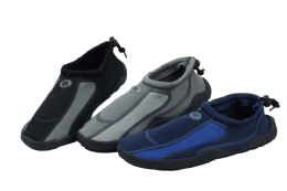 36 Bulk Men's Aqua Socks