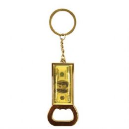 24 Bulk Keychain Money Bottle Opener