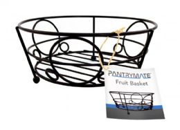 12 Bulk Deco Black Fruit Basket