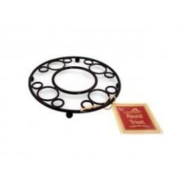 12 Bulk Deco Black Trivet