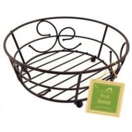 12 Bulk Bronze Fruit Basket
