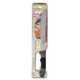 48 Bulk 13" Stainless Steel Butcher Knife