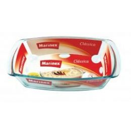 12 Bulk Marinex 1.5l /1.6 Qt. Rectangular Glass Loaf Dish