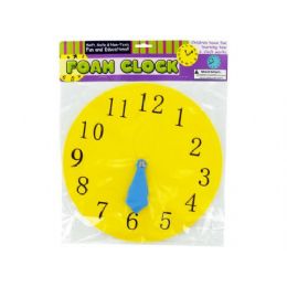 24 Bulk Educational Foam Clock