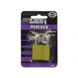 24 Bulk Padlock With Keys