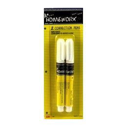 48 Bulk Correction PenS- 2 PacK- 9 Ml EA- Metal Tip