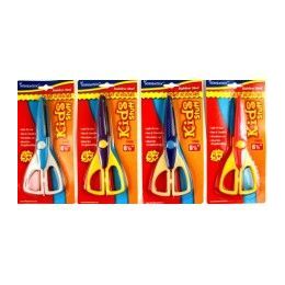 48 Bulk ScissorS- CrafT- 6.5"- Zig Zag CuT- Carded Asst. Colors