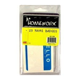 48 Bulk Name Badge Labels - 3.5" X 2.50" - 25 Pack
