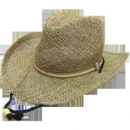 48 Bulk Cow Boy Straw Hats