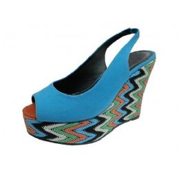 13 Bulk Ladies 4.5" Open Toe Wedge