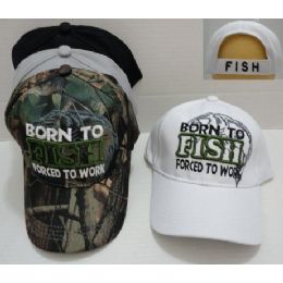 24 Bulk Born To FisH-Forced To Work Hat