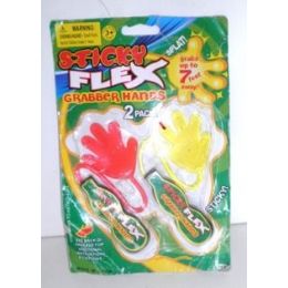 72 Bulk 2 Pack Stretchy Sticky Hands