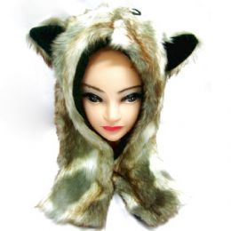 48 Bulk Animal Winter Hat