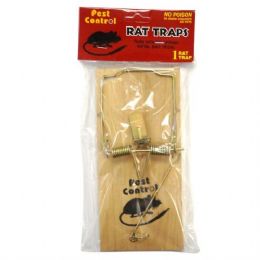 48 Bulk Pest Control Wooden Rat Trap 1pk