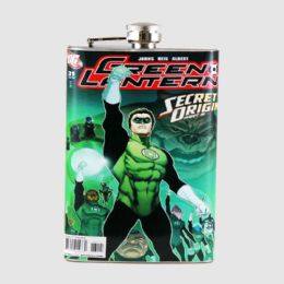 5 Bulk Custom Graphic Wrapped Flasks