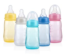 72 Bulk Nuby Tinted Conventional Bottle 4 oz