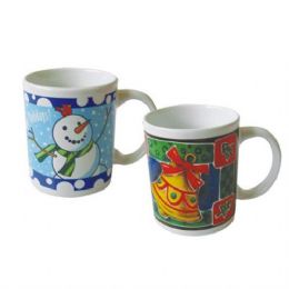 960 Bulk Xmas Mug 12 Oz Astd Design