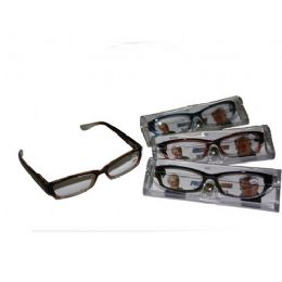 120 Bulk Two Tone Plastic Reading Glass With Case