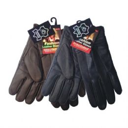 48 Bulk Winter Glove Genuine Leather Women