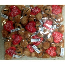 108 Bulk Teddy Bear I Love You Key Chain 4 Inch