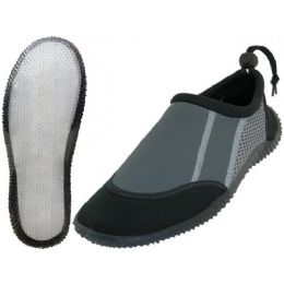 36 Bulk Women's Size 3-9 Nylon Clear Marking Outsole Water Shoes