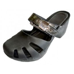 18 Bulk Girls' Wedge Sandals (black Color Only)