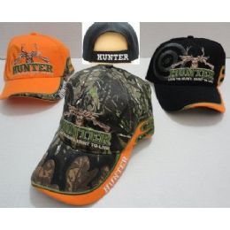 48 Bulk Hunter Live To Hunt & Hunt To Live Baseball Hats
