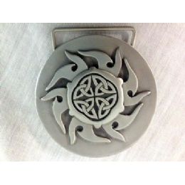 36 Bulk Flame Style Belt Buckle