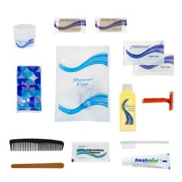24 Bulk 15 Piece Detention Supply Hygiene Kits, Charity