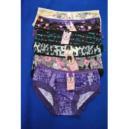180 Bulk Ladies Assorted Printed Underwear