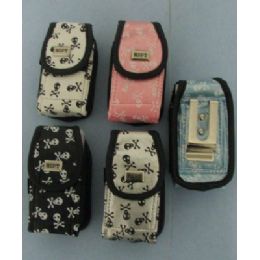 24 Bulk Skull And Crossbones Cell Phone CasE- Touch Closure