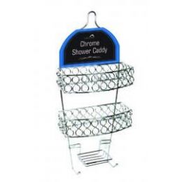 12 Bulk Chrome Shower Caddy